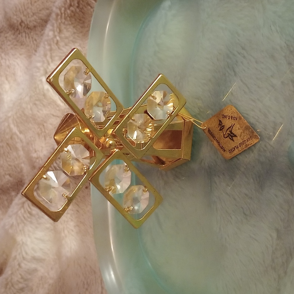 24 k gold windmill collectors item
